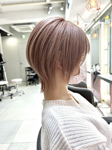 10代20代30代/ホワイトピンクとの相性◎ショートウルフ - Euphoria+n 池袋　サンシャイン通り店掲載