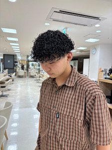 メンズパーマ/メンズカット/波巻きパーマ/波巻きプードル - KENJE 平塚LUSCA Smart Salon掲載