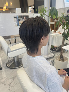 ウルフ／メンズウルフ／マッシュウルフ／ブリーチなしカラー - HEARTS hair's五日市店掲載