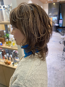 【オーガニック白髪ぼかし】ハイライト×ミディアムレイヤー - R hair natural & organic salon掲載