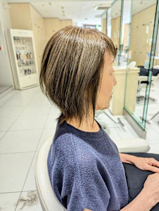 《魅せるグレイヘア》グレージュ×ショートウルフ【我孫子】 - AVENIR 我孫子店掲載