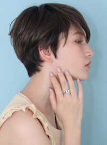 40代50代小顔前髪イメチェンアンブレラカラーショート - INCEPTION  GINZA 銀座掲載