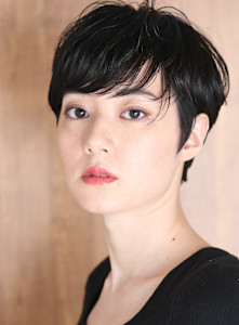 40代50代小顔前髪イメチェンアンブレラカラーショート - INCEPTION  GINZA 銀座掲載