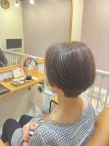 白髪ぼかし　ハイライト - 半個室型美容室 Sourire 伊都店掲載