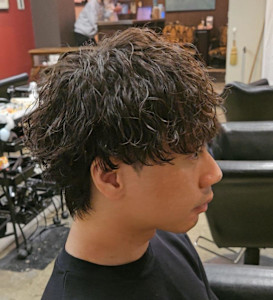 波巻きパーマ - メンズサロン growth天神店【メンズサロングロウ】 メンズカット/メンズパーマ/眉毛掲載