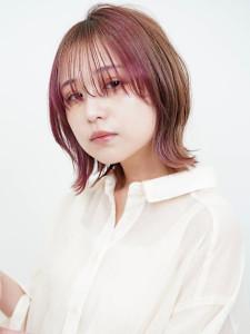 セクションカラー×ボブ - NYNY 姫路本店掲載