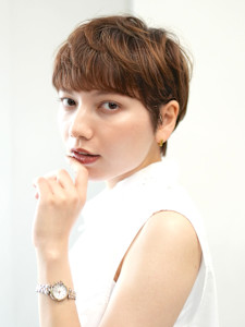 大人すっきりショート - INCEPTION  GINZA 銀座掲載