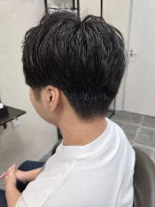 メンズカット/パーマ/グレイカラー/鎌取駅/韓国風/白髪染め - basset by aL-ter 鎌取店掲載