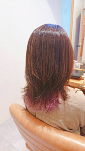 インナーピンク☆ - 半個室型美容室 Sourire 姪浜店掲載