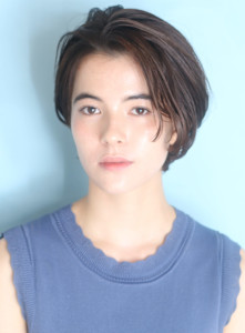 40代50代小顔前髪イメチェンアンブレラカラーショート - INCEPTION  GINZA 銀座掲載