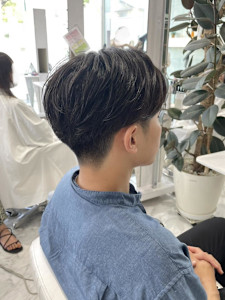 パーマ／ニュアンスパーマ／メンズパーマ／毛流れパーマ - HEARTS hair's五日市店掲載