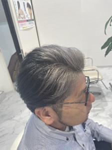 シルバー＆アップバング - HEARTS hair's五日市店掲載