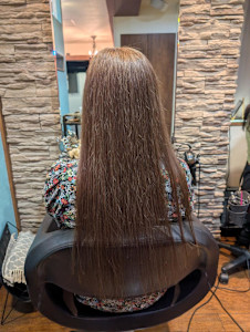 エアストレートでストレートスタイル