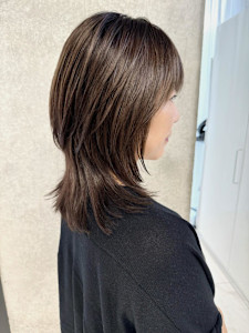 髪質改善ストレート/40代50代/伸ばしやすい大人ウルフ - sweep 平尾掲載