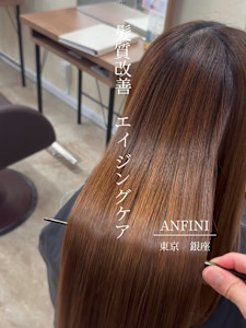 髪質改善/エイジングケア/トリートメント/白髪染め/銀座 - ANFINI掲載