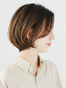 大人丸みショート - INCEPTION  GINZA 銀座掲載