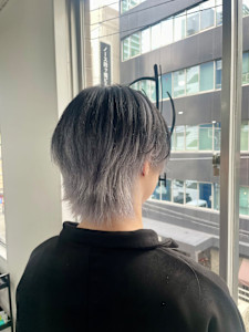 black x silver アンブレラカラー - WITH掲載