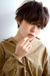 mash short × brown color - green渋谷【グリーン シブヤ】掲載