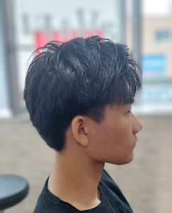 ベリーショートツーブロック - men's salon Hapi hair掲載