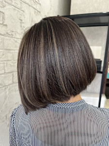 30.40代白髪ぼかしハイライトベージュボブ - prize 池袋【プライズ】池袋西口店掲載