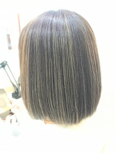 白髪ぼかしハイライト - Beautissimo 東長崎掲載