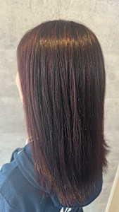 ワインレッドハイライト - La luna掲載