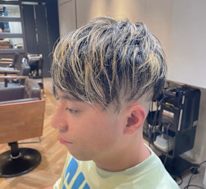 ３Dカラー×メンズ２ブロック