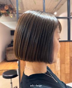 アッシュベージュ/ボブ/30代40代/薬院 - fleur  by safari掲載