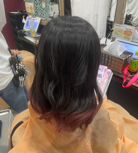 ピンクエンドカラー【錦糸町北口】ayaka