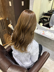 オリーブベージュ×1カラー - GLADGE池袋/ダブルカラー/ブリーチ掲載