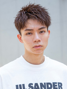 【小久保style】メンズカットツーブロックツイストウルフ - CITY掲載