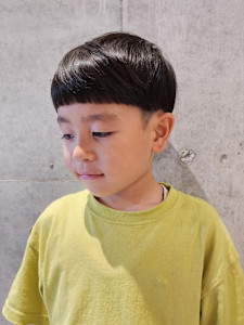 キッズマッシュカット