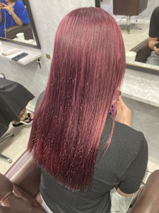 艶ピンクカラー - GLADGE池袋/ダブルカラー/ブリーチ掲載