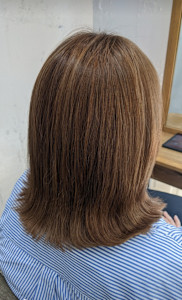 黒染め落とし＆白髪ぼかしカラー - aroot 町田店 酸性縮毛矯正/髪質改善カラー掲載