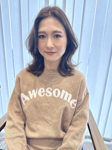 くびれミディアム×まろみブランジュカラー - LINKS 東戸塚店掲載