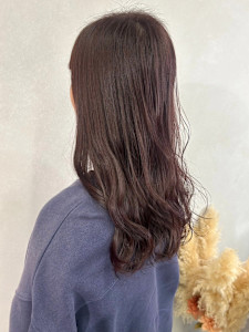 ブリーチなしカラーレッドブラウン＊ゆる巻き暖色カラー/明大前 - mulah掲載