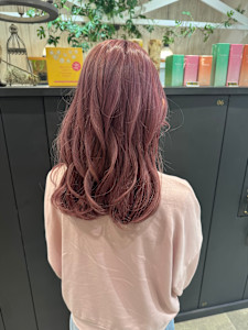 ピンクカラー/透明感カラー/レイヤーカット/韓国ヘア/越谷 - The COSTA of RICHAIR　越谷店掲載