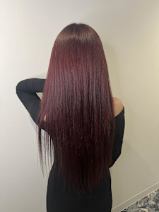 ブリーチ毛からチェリーレッド！ - Bulansis Hair掲載