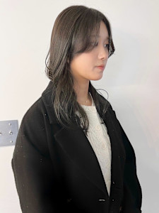 アッシュグレージュ透明感カラー＊韓国風ヘアエギョモリ/明大前 - mulah掲載