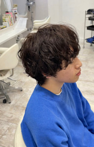 外国人風ゆるプードルパーマ - NeF掲載