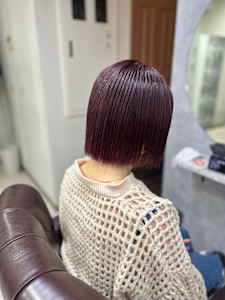 ボルドーレッド - GLADGE池袋/ダブルカラー/ブリーチ掲載