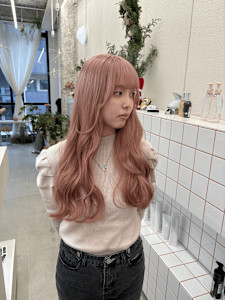 《花屋併設》ピンクカラー - re’ll*花屋併設の美容院*掲載