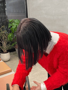 ラベンダーグレージュ/艶カラー/ボブ - nalu.掲載