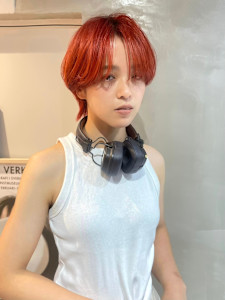 ショートヘア × ブラッドオレンジ - the path Kego掲載