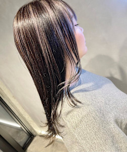 上品ハイライト/ミルクティーベージュ/グレージュ - Aco掲載