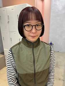 【住野　桃香】水素カラー×ワイドバング - a mark掲載