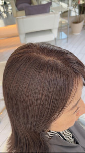 アフター → ビフォア　右にスワイプ【白髪染め/脱白髪染め】 - 自由が丘YUAN掲載