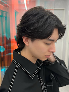 ニュアンスフェザーパーマ - メンズサロンPORT浦和 ツイストスパイラル/波巻き/ブリーチ掲載