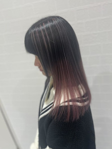 バレイヤージュ／ピンクバレイヤージュ／ハイライト／ピンクカラ - HEARTS hair's五日市店掲載