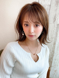 大人ボブ/ショートボブ/30代40代50代/ネビージュ - AFLOAT/L 錦糸町【アフロートエル】掲載